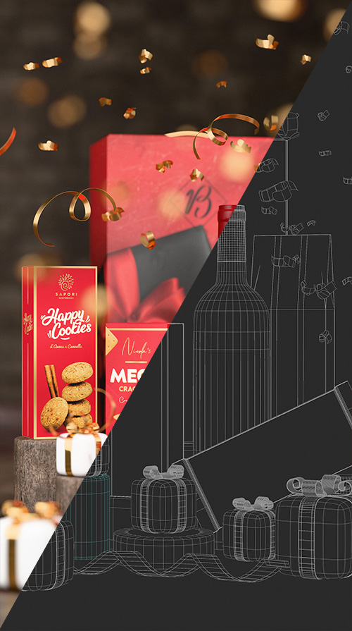 Boutique Cadeaux packagings