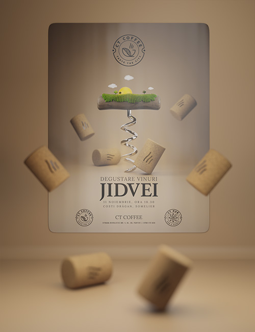 CT Coffee poster